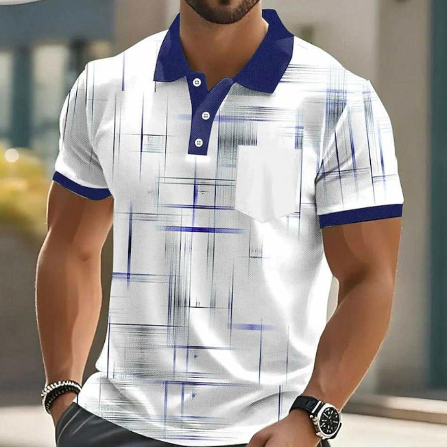 Men's Short-sleeve Fashionable Casual T-shirt