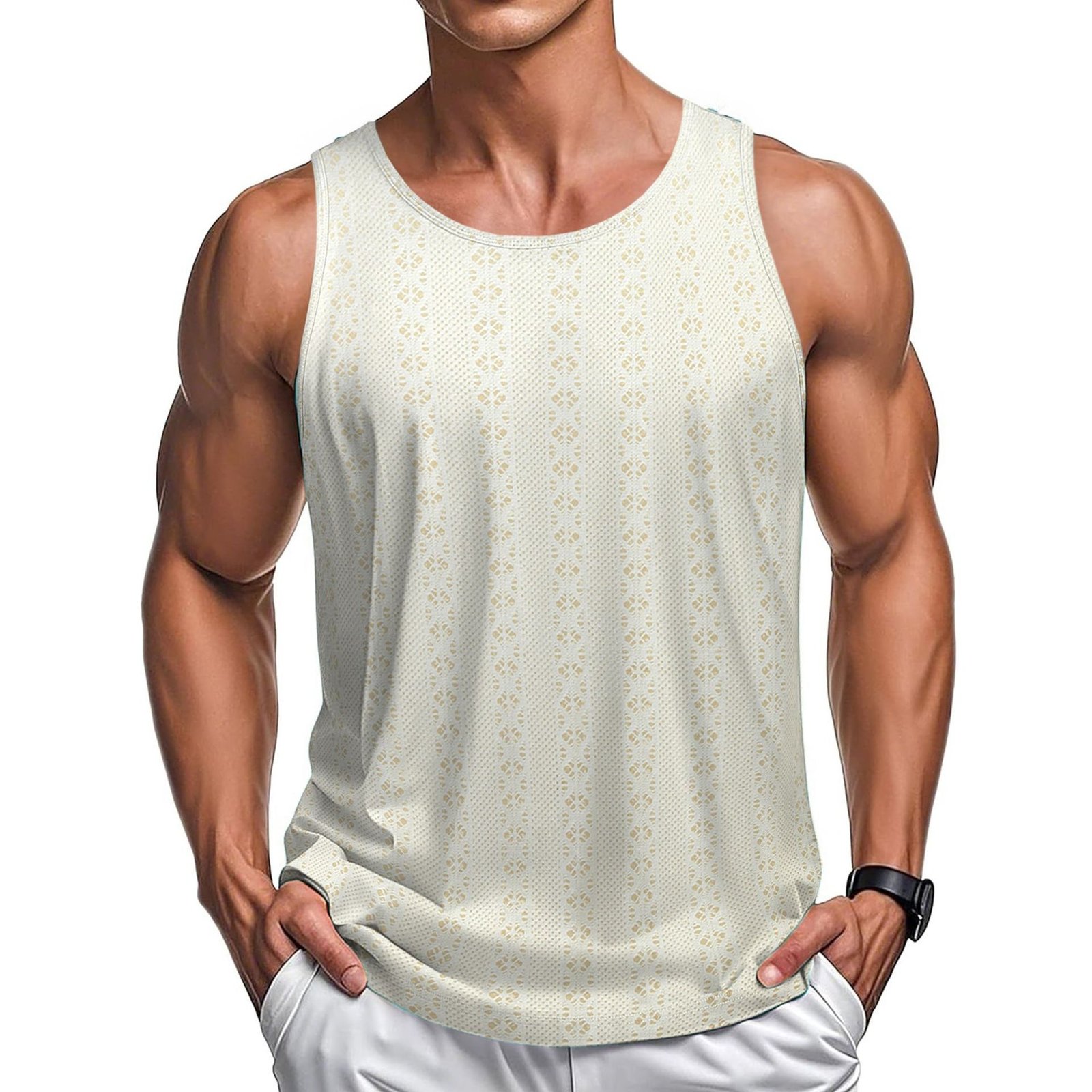 Round Neck Casual Style Loose Vest