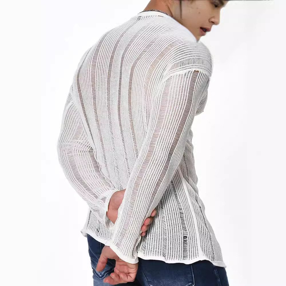Men's Long Sleeve Loose Shirt