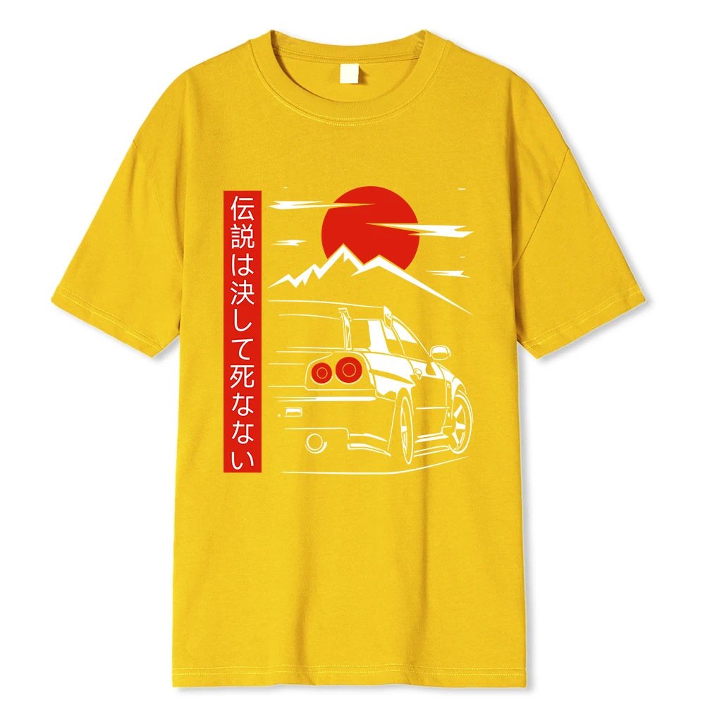 Cotton Streetwear Top With A Funny Design On The Back