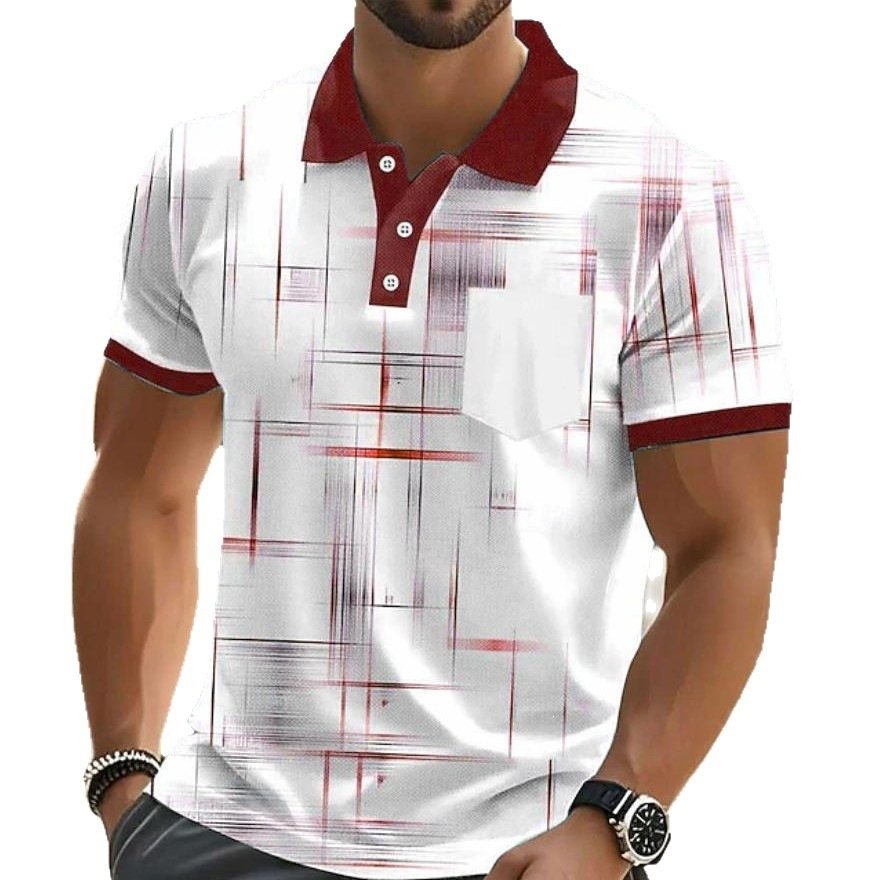 Men's Short-sleeve Fashionable Casual T-shirt