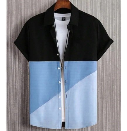 Men's Casual Wear - Short Sleeve Printed Shirt