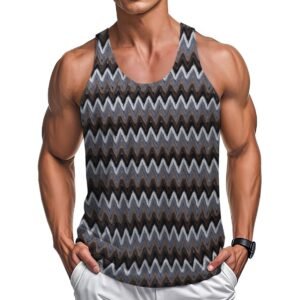Men's Summer Stripe Vest