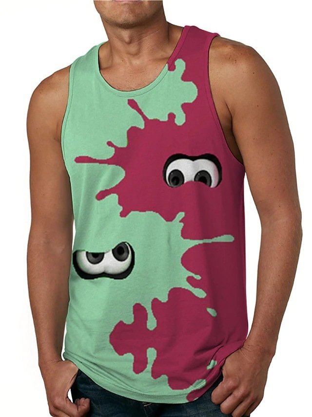 Men's Printed Casual Vest