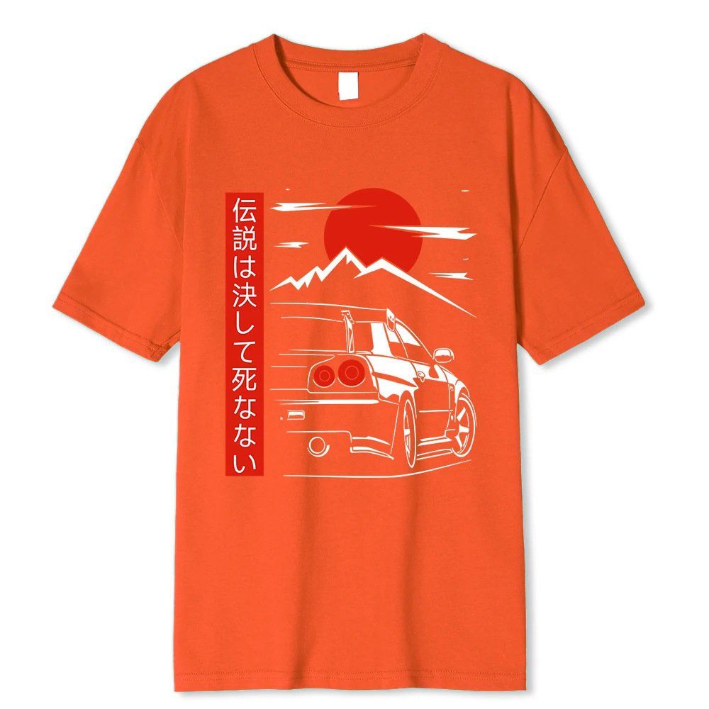 Cotton Streetwear Top With A Funny Design On The Back
