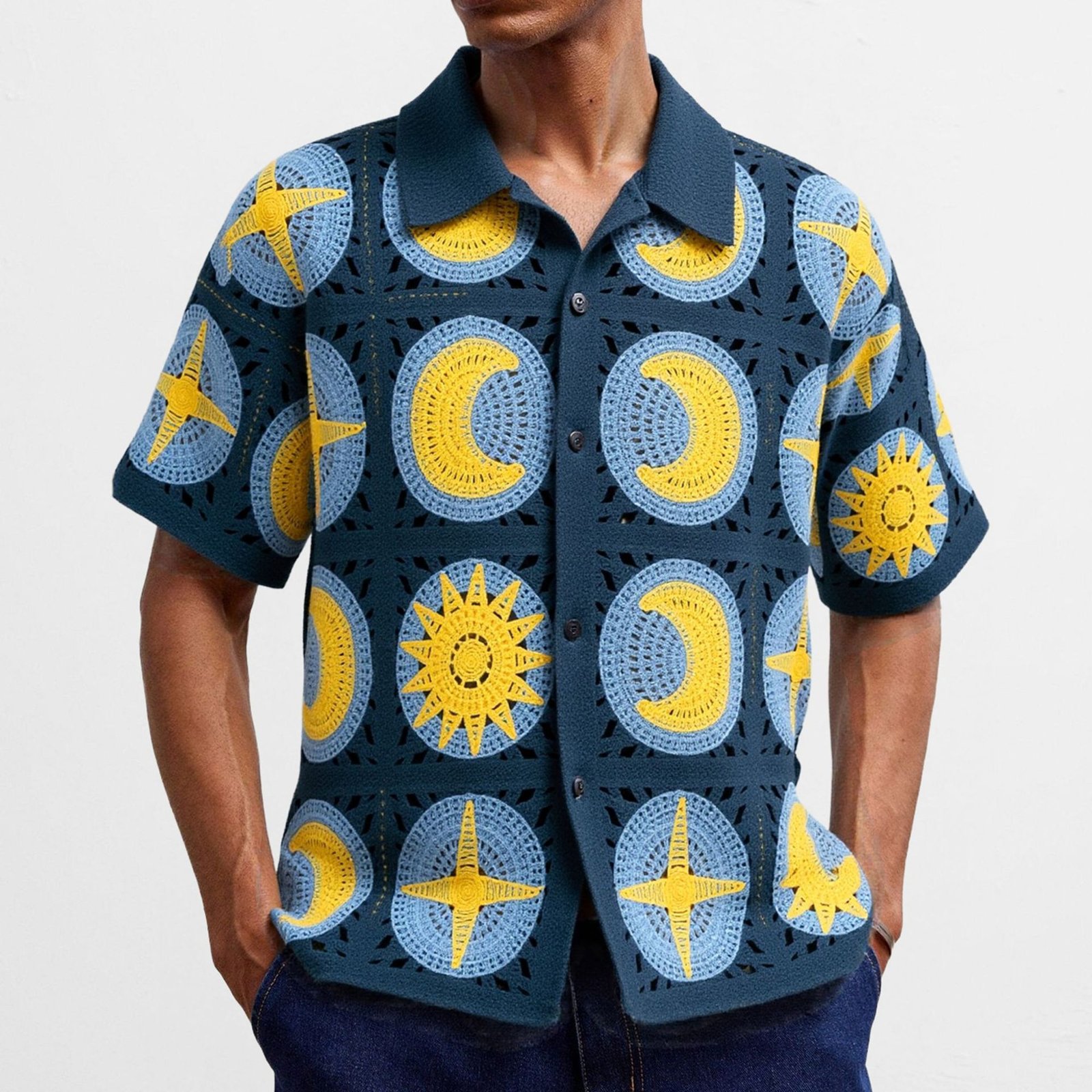 Men's Printed T-Shirt - Short Sleeved