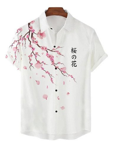 Printed Summer New Arrival Casual Cross-Border Short-Sleeve Shirt