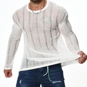 Men's Long Sleeve Loose Shirt