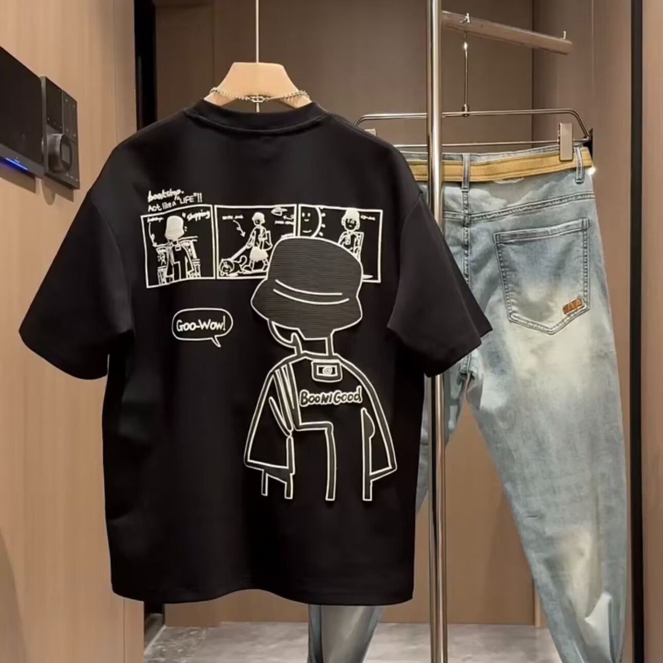 Men's Printed T-Shirts - Short Sleeve