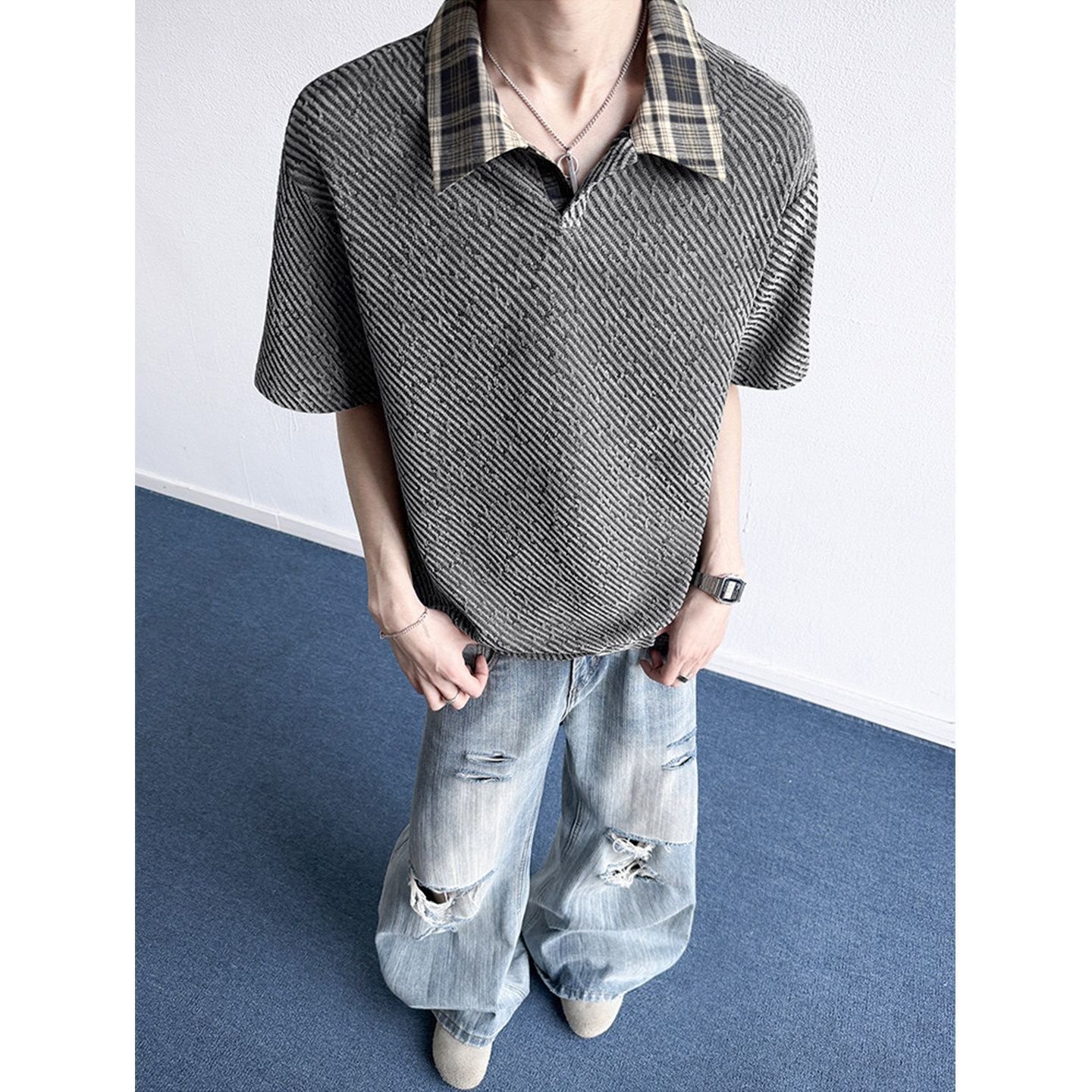 Men's Stylish Casual Shirt - Short Sleeve
