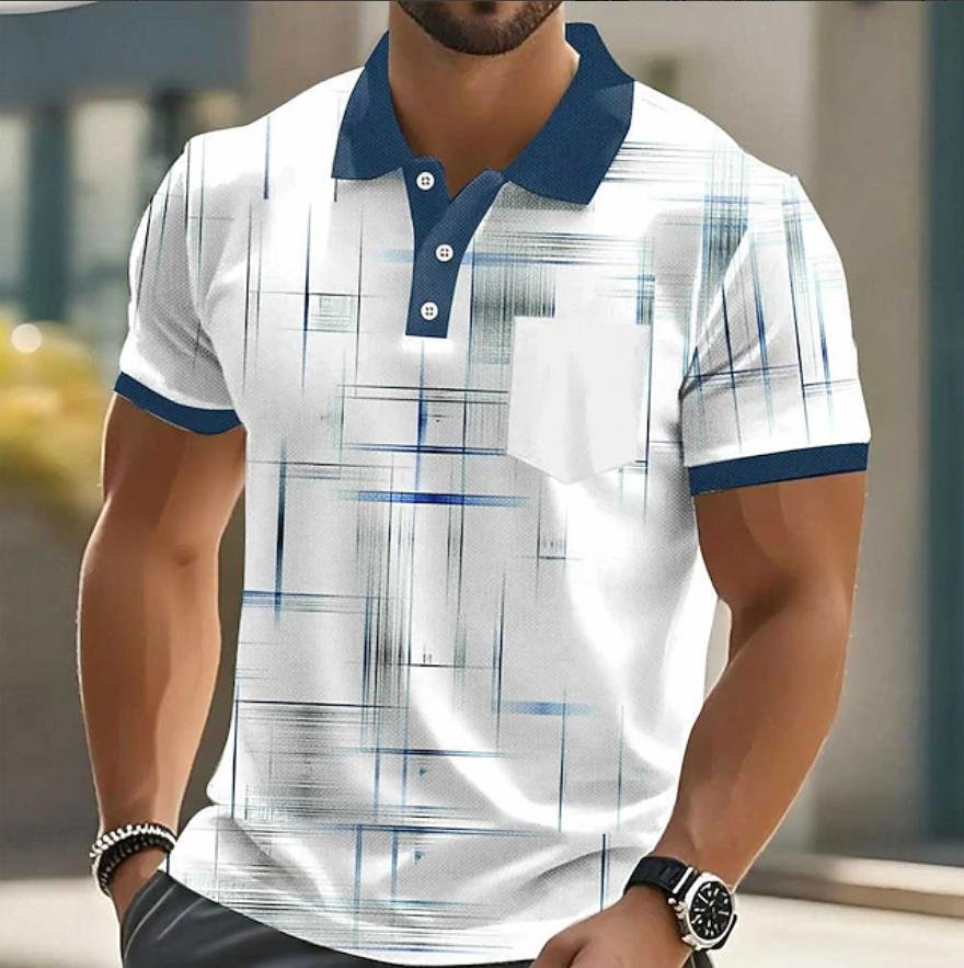 Men's Short-sleeve Fashionable Casual T-shirt