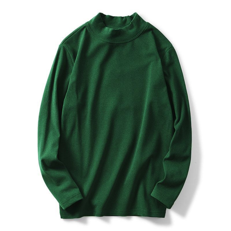 Men's Thickened Derong Half-Neck Base Layer Top