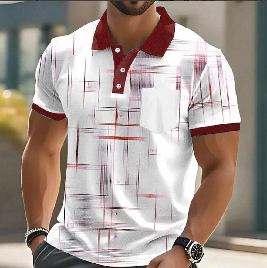 Men's Short-sleeve Fashionable Casual T-shirt