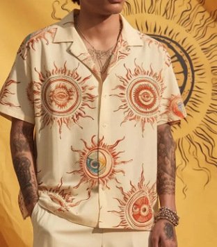 Men's Casual Shirt - Short Sleeve