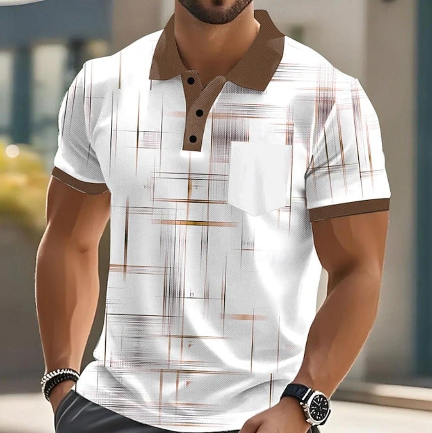 Men's Short-sleeve Fashionable Casual T-shirt