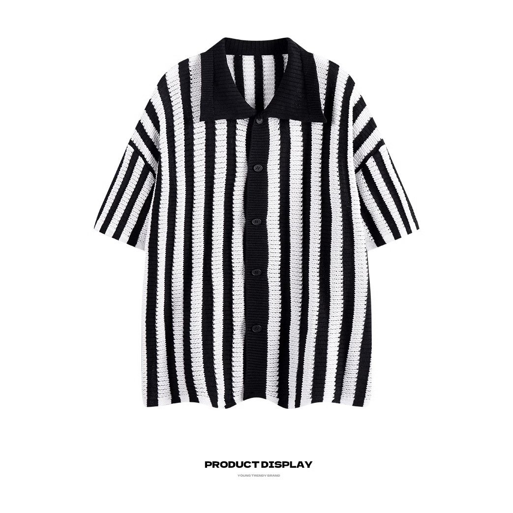 Summer New-Style Streetwear Knitted Sweater
