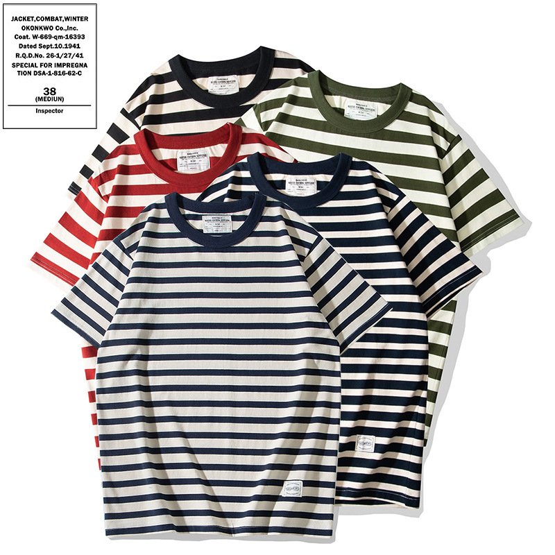 Men's Vintage Short-sleeved T-shirt