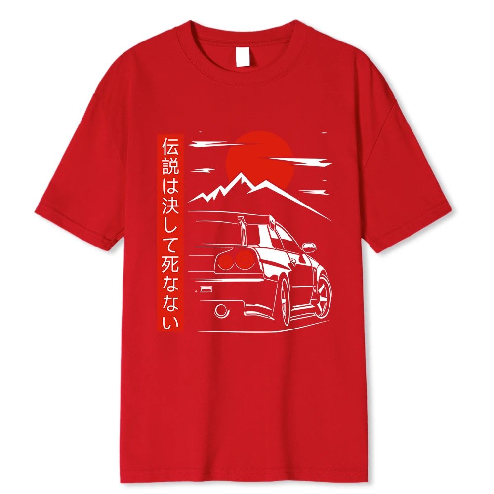 Cotton Streetwear Top With A Funny Design On The Back